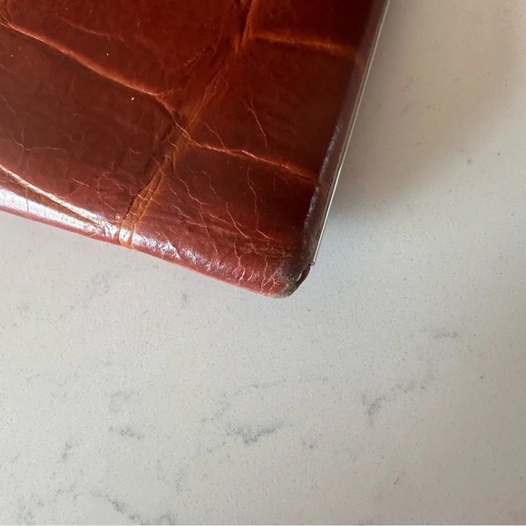 Lodis Croco Clutch Framed Wallet - Picture 3 of 5